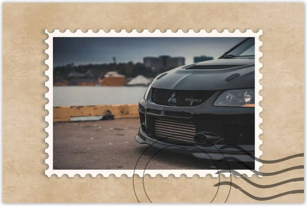 Poszter 60x40 Mitsubishi autó