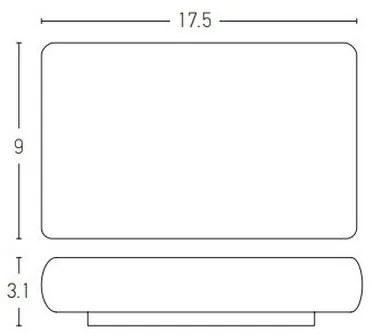 Zambelis E239 - LED Kültéri fali lámpa 2xLED/6W/230V IP65 antracit