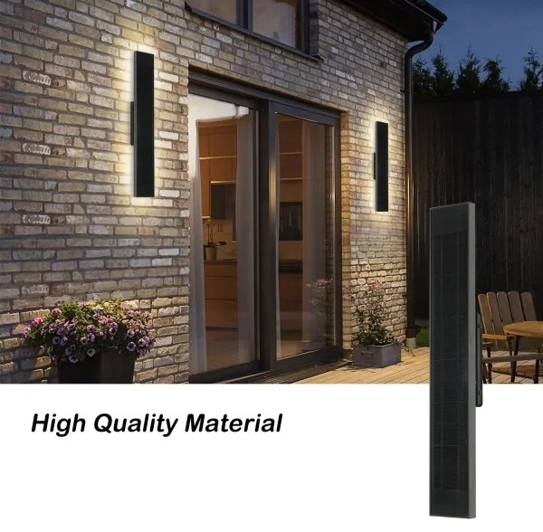 Brilagi - LED napelemes fali lámpa SUN LED/4W/230V 60 cm 4000 mAh IP44