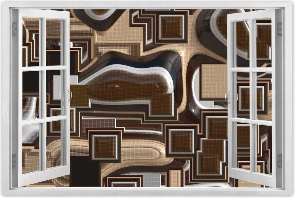 Poszterek 120x80 Csokoládé absztrakt