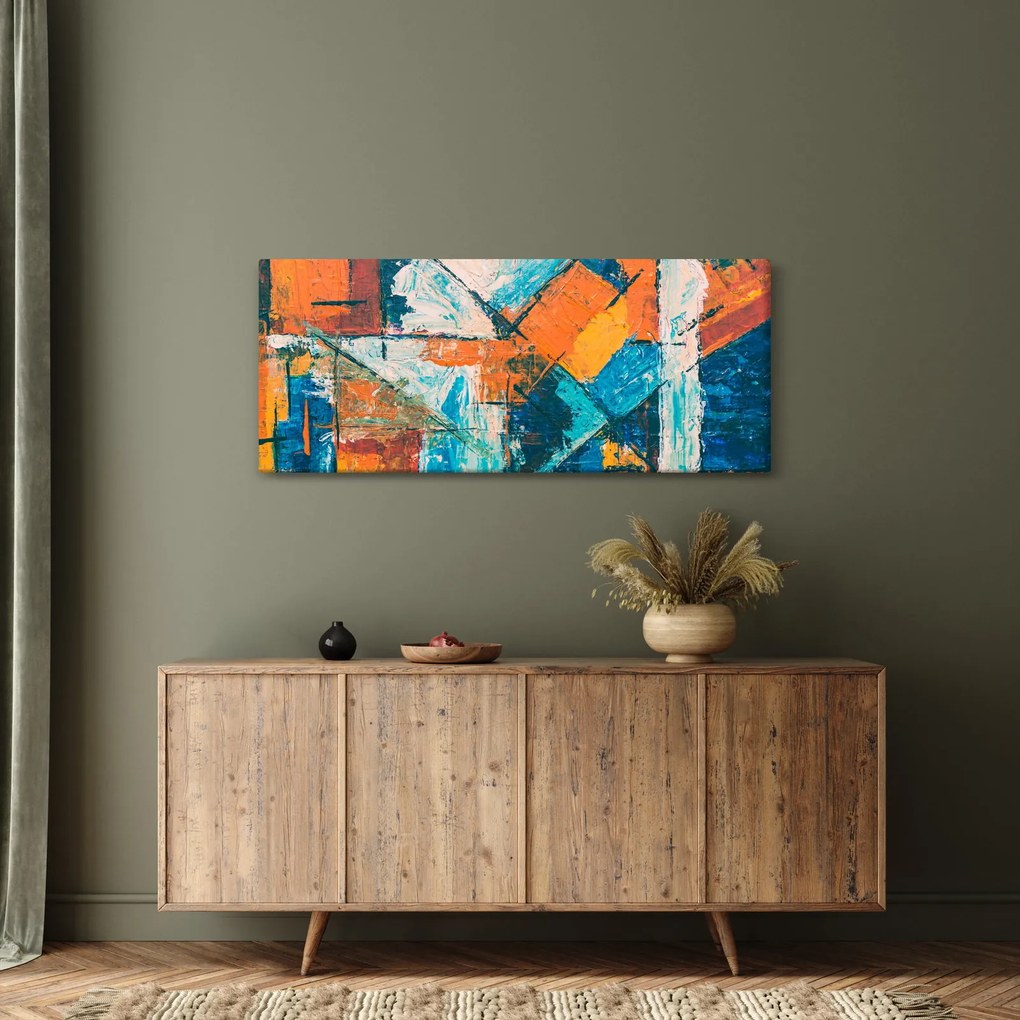 Kép - Absztrakció (120x50 cm)