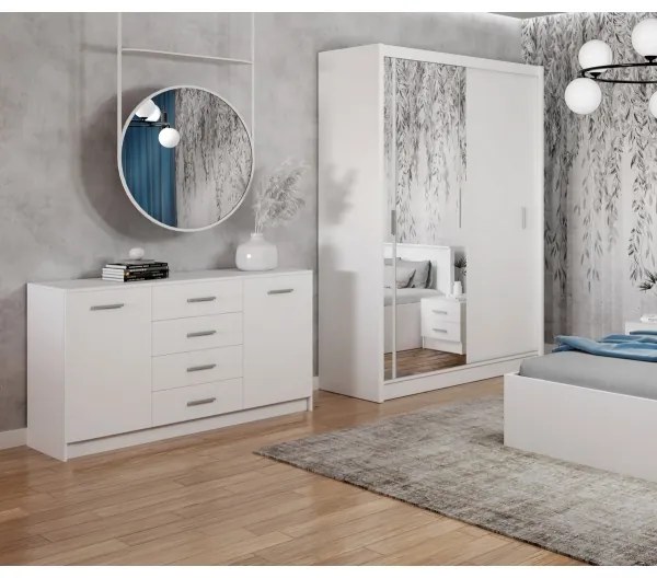 TAYLER fehér komód