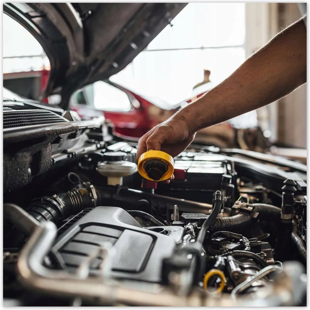 Poszterek 100x100 Autó műszaki ellenőrzés