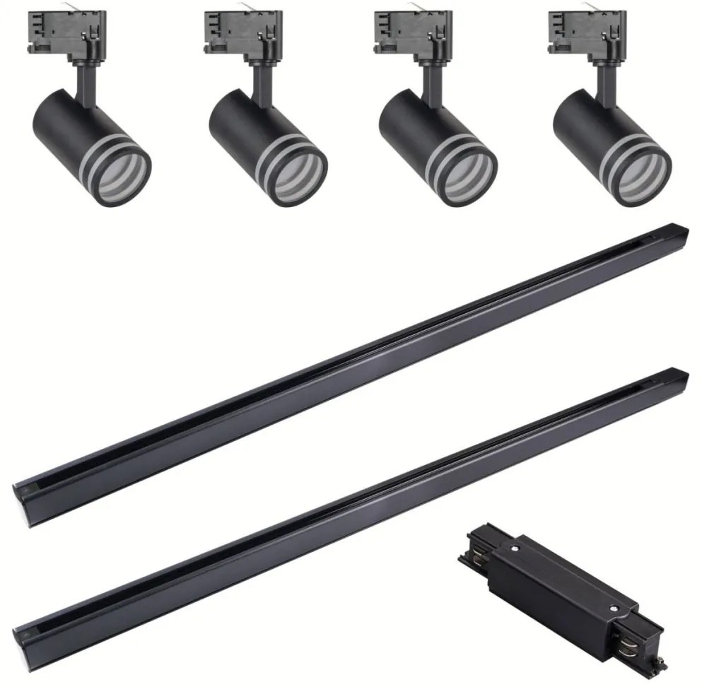 Polux MILANO 327796 Sín 4x10W/GU10 IP20