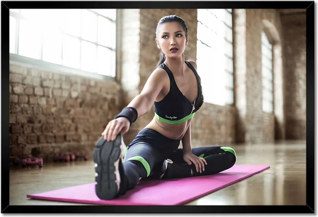 Poszterek keretben 60x40 Gimnasztikai gyakorlatok