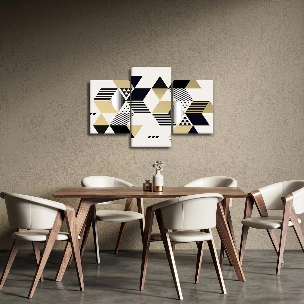 Kép - Geometriai formák N⁰1 (90x60 cm)