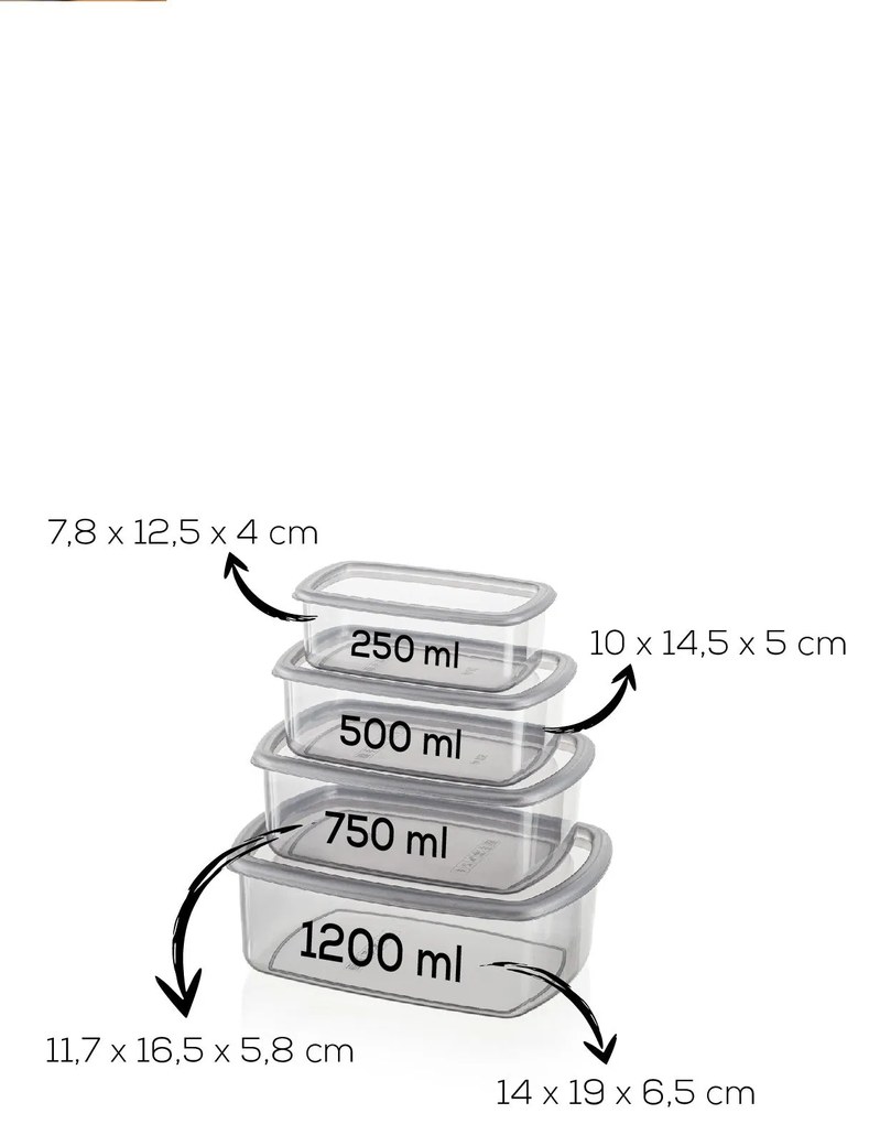 Tárolódoboz szett (8 db), 964frm5775