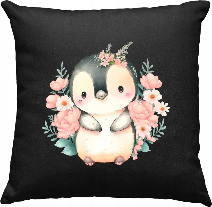 Pingvin párna Kedves Gyerek 3 Fekete