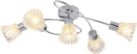 Rabalux beltéri karos spotlámpa e14 5x40w króm hestia