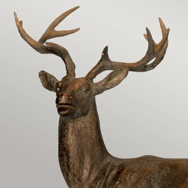 Elstead DL-AMELIA-TL - Asztali lámpa AMELIA 1xE27/40W/230V bronz