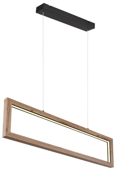 Globo 67287H - LED kábeles csillár MANDERA LED/24W/230V barna