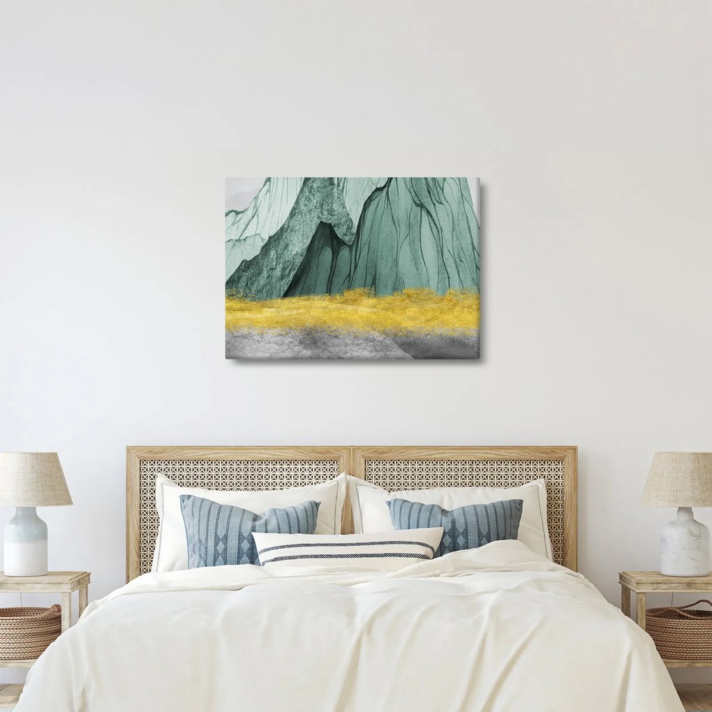 Kép - Smaragdhegység N⁰3 (70x50 cm)