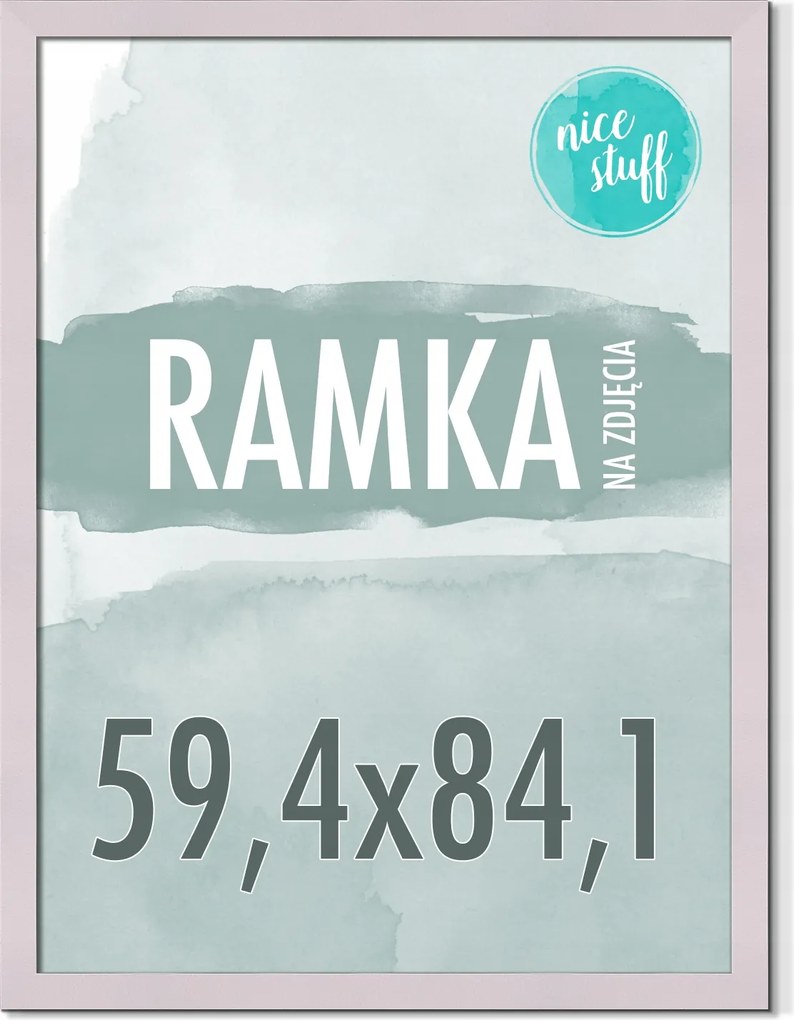 Képkeret 59,4X84,1 A1 Képkeret Képkeret púder lila