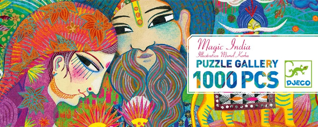 Művész puzzle - Varázslatos India, 1000 db-os - Magic India