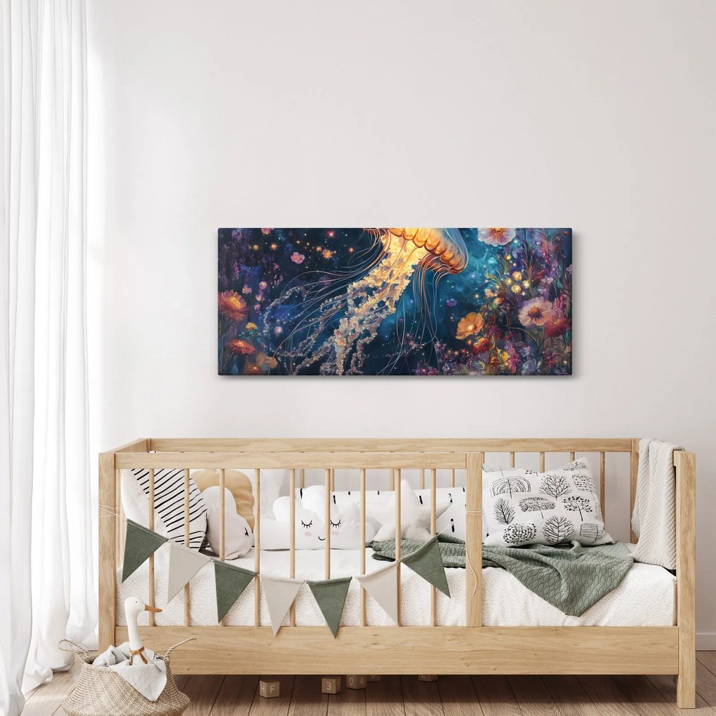 Kép - Varázslatos medúza (120x50 cm)