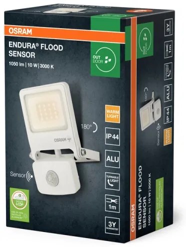 Osram - ENDURA LED reflektor érzékelővel 10W/230V 3000K IP44