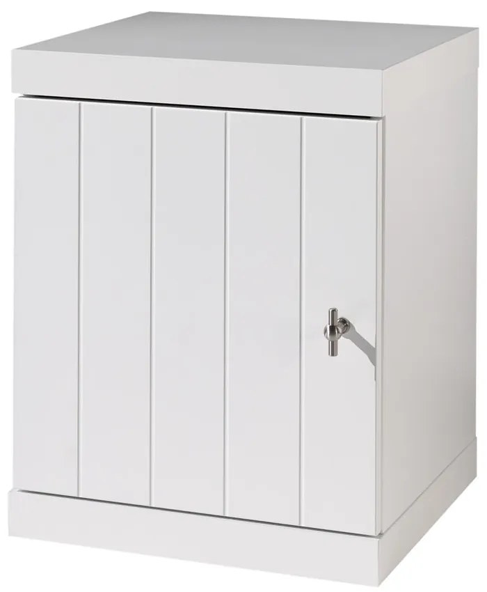 Robin fehér gyerek éjjeliszekrény, szélesség 44 cm - Vipack
