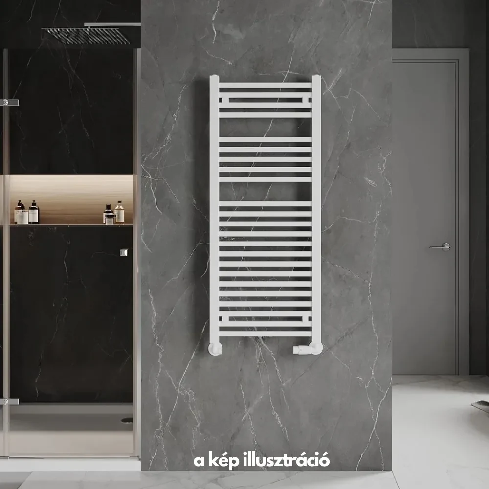 Welland Radiators Welland Lux fehér elektromos törölközőszárító design radiátor 500 x ...
