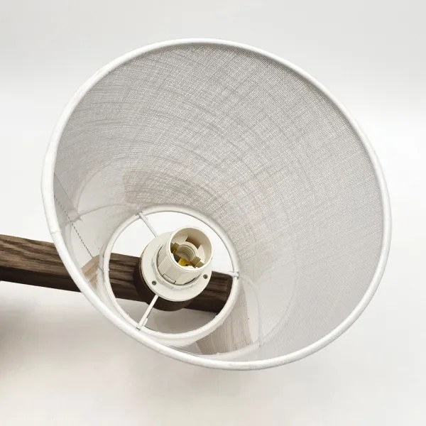 Brilagi - LED mennyezeti lámpa ANTHONY 3xE14/40W/230V tölgy-dió