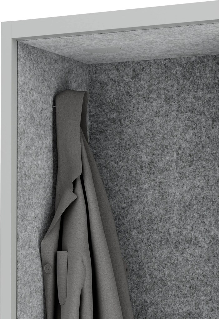 Sally 600mm korpus Szary - siedzisko Szary