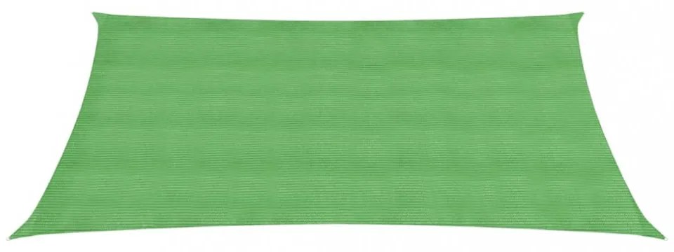 világoszöld HDPE napvitorla 160 g/m² 3 x 4,5 m
