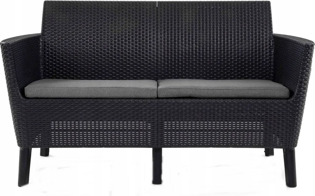 Keter Salemo Kerti Kanapé Pad Kerti Bútor Antracit