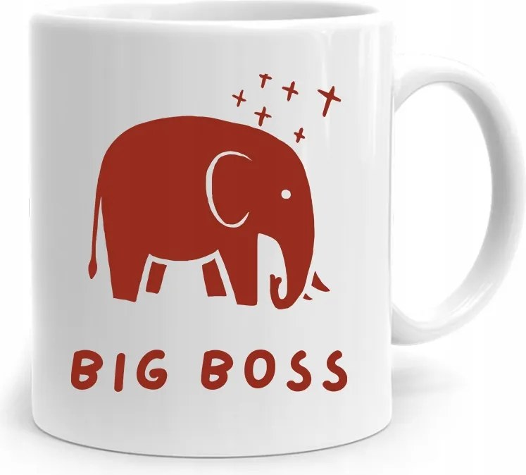 Ajándék Bögre Főnöknek Big Boss P fényképes nyomtatással