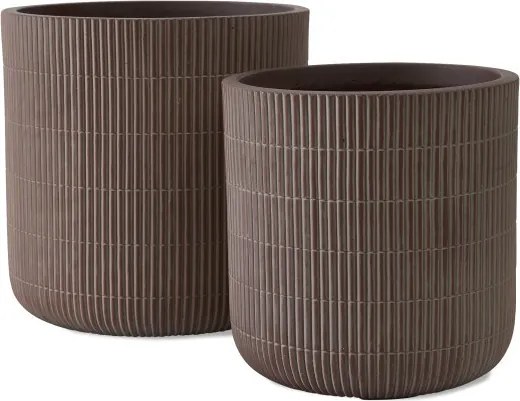 Haukefjell kültéri kaspó 2 db