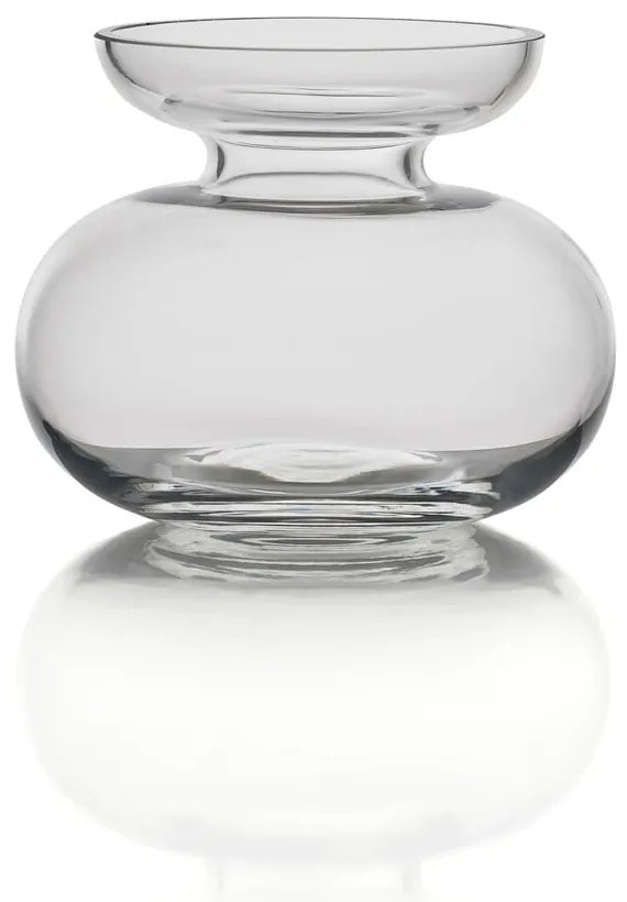 Kézzel készített üveg váza (magasság 9 cm) Inu – Zone