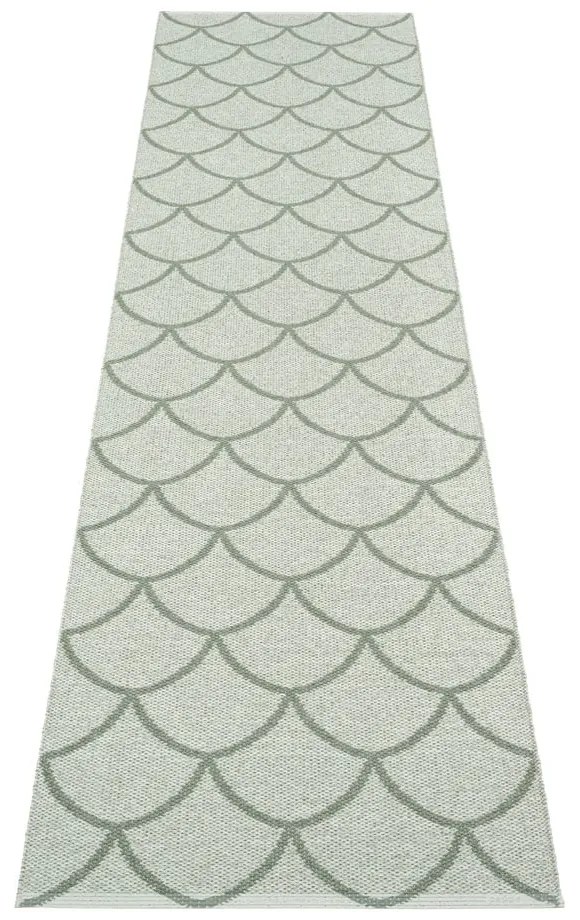 Zöld kültéri-beltéri futószőnyeg 70x300 cm Kotte Army Sage – Pappelina