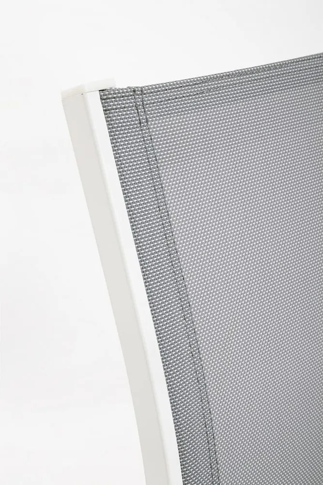 Fehér alumínium négyszemélyes kerti lounge szett Kallen – Bizzotto