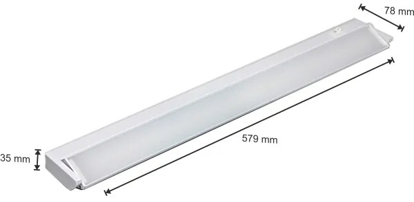 LED Pultmegvilágító LED/10W/230V fehér