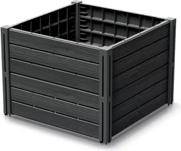 BASE PLANT magaságyás, 61x61x46cm, antracit Prosperplast