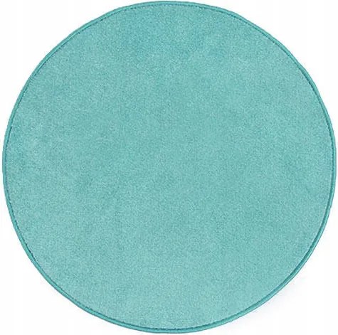 Kerek Pasztell Szőnyeg Világos Kék Kör Carousel Átmérő 200 cm