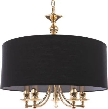 Cosmolight glamour klasszikus csillár abu dhabi fekete arany cosp05896au-bk