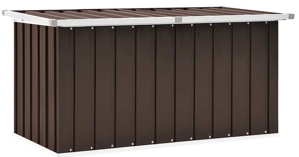 vidaXL barna kerti tárolóláda 129 x 67 x 65 cm