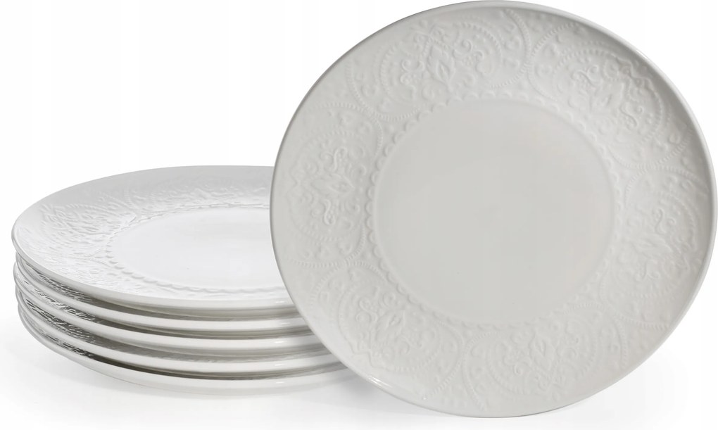 Tányér Szett Tudor England 6 db-os étkészlet 26 cm Tudor England