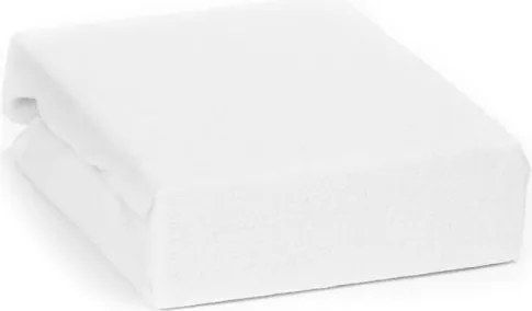 Frottír Lepedő Gumis, Fehér 160x200