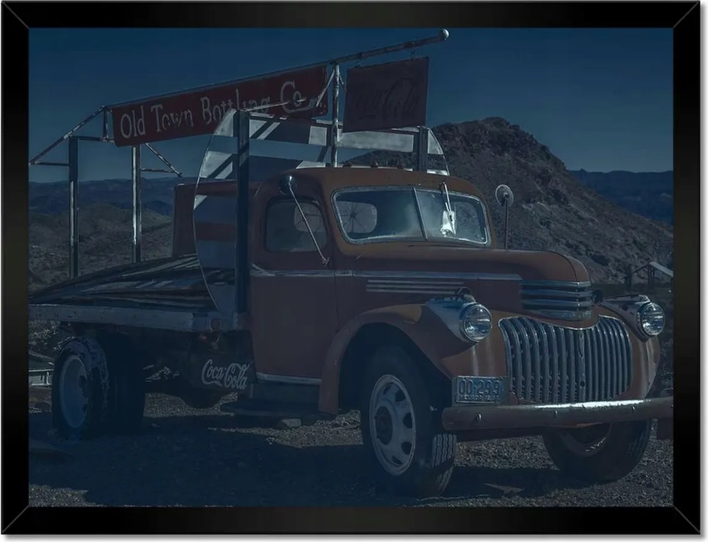 Poszterek keretben 40x30 Amerikai teherautó