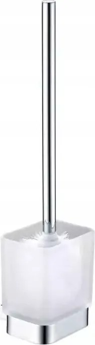 Függő Wc kefe Stella Oslo króm, matt üveg