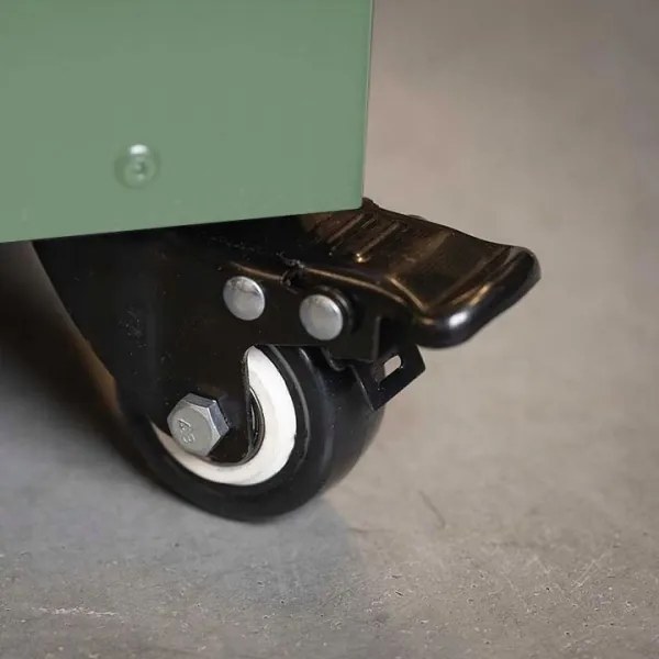 Planika Faro GAS - Kültéri gáz kandalló 142x36 cm 8kW zöld + védőborítás