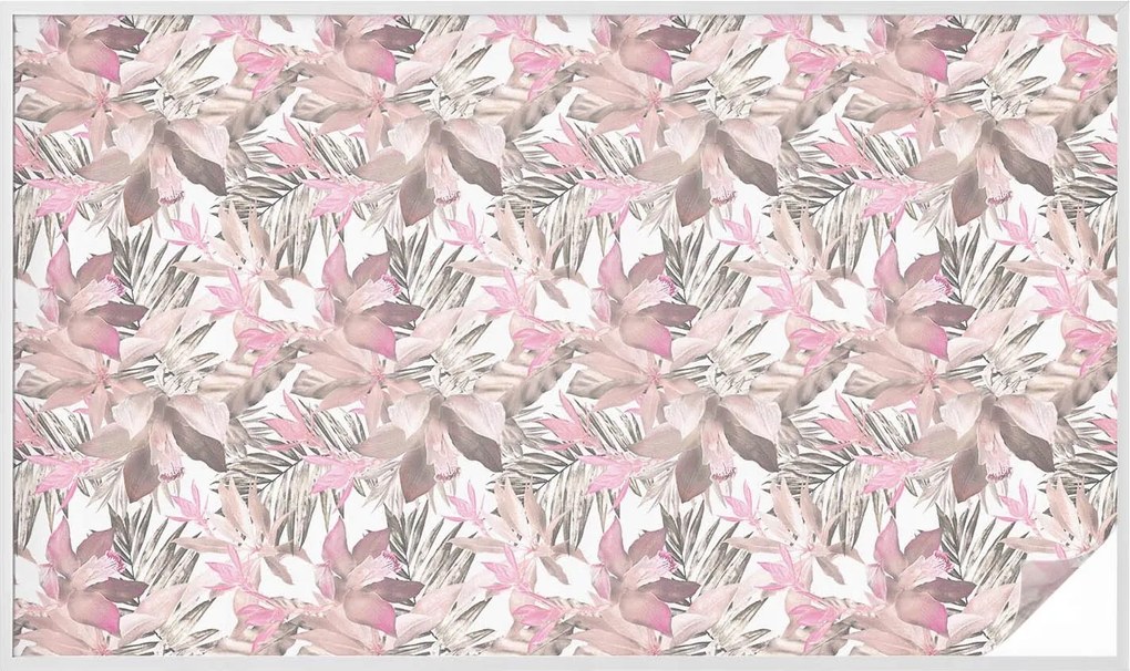 Szélvédőfólia Ablak Adatvédelem Pasztell virágok 200x116