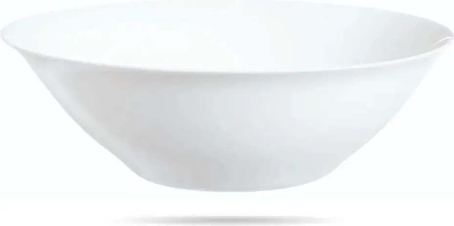 Luminarc Carine üveg Saláta tálaló fehér 27 cm