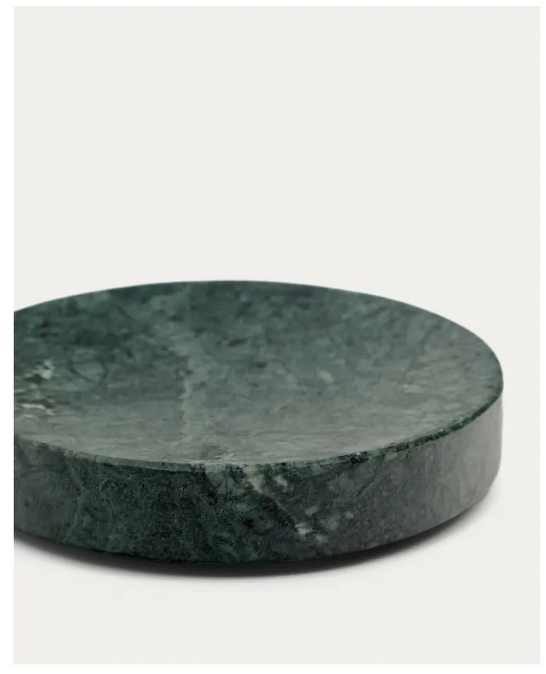 Sötétzöld márvány szappantartó Elenei – Kave Home
