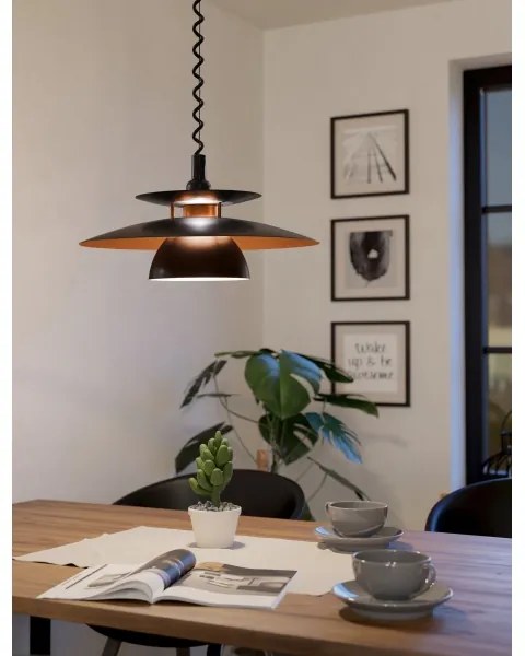 Eglo 31666 - BRENDA kihúzható csillár 1xE27/60W/230V