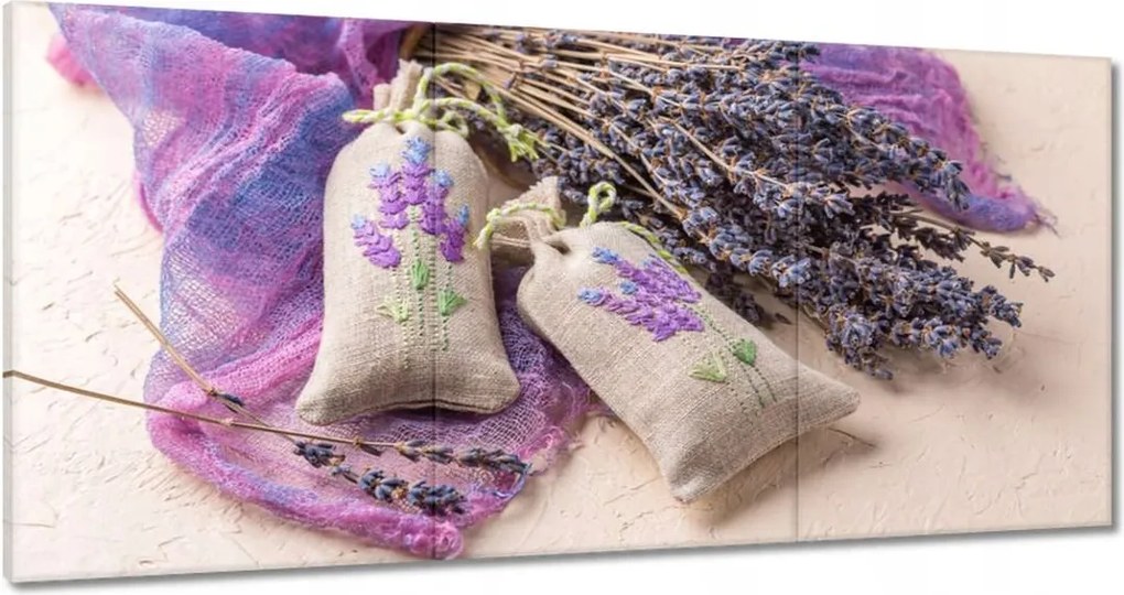 Vászonkép 60x30 Levendula illat Levendula