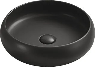 Mexen Lola pultra tehető mosdókagyló 41 x 41 cm, fekete - 22214185