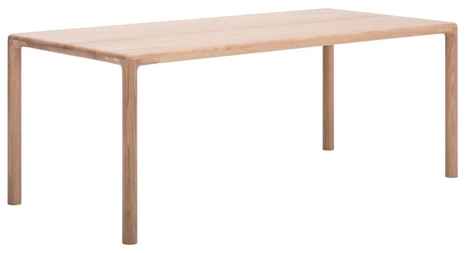 Tölgyfa étkezőasztal 90x200 cm Derven – Gazzda