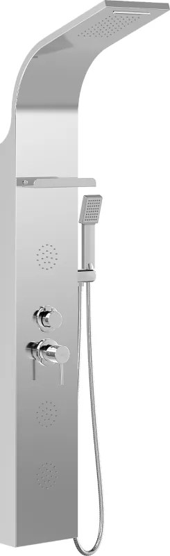 Mexen Borg zuhanypanel, króm - 7615-03-00