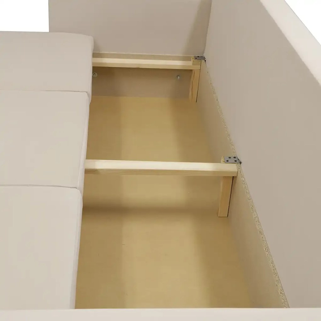 3 személyes kanapéágy alvási funkcióval GUEST Sárga